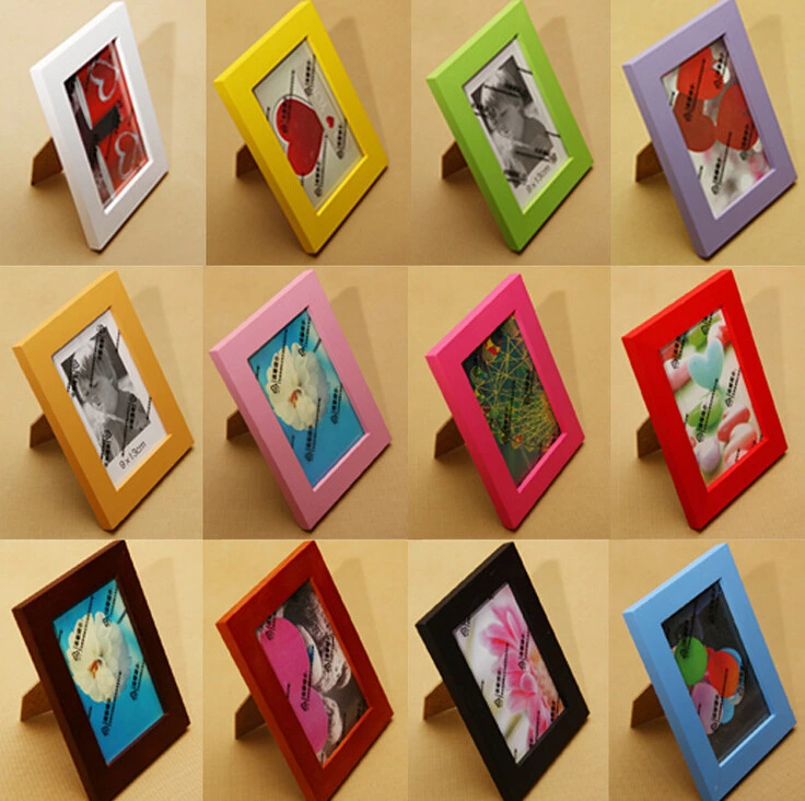 Wholesale/Supplier Colorful Painting Wooden Picture Frames