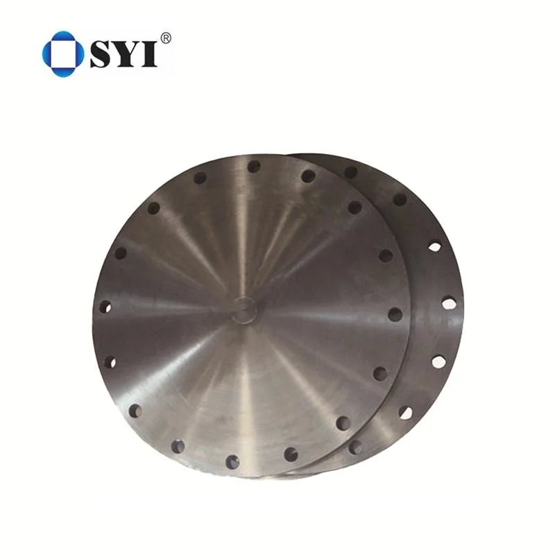 Syi ASME B16.5 F304 de 8 orificios estándar ASTM forjada en acero al carbono forjado Brida ciega