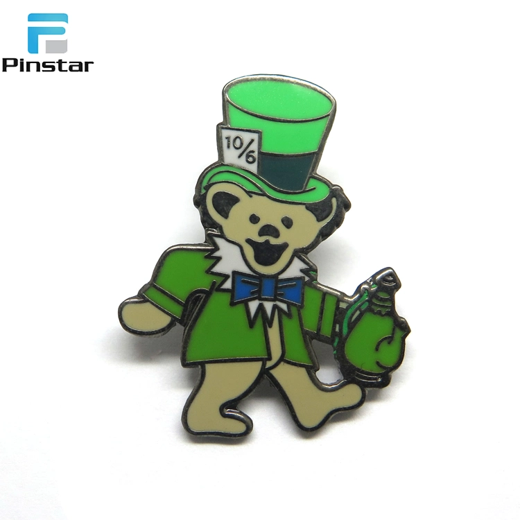 Promotional Gifts Custom Made Enamel Zonc Alloy Metal Cheap Pin Badges