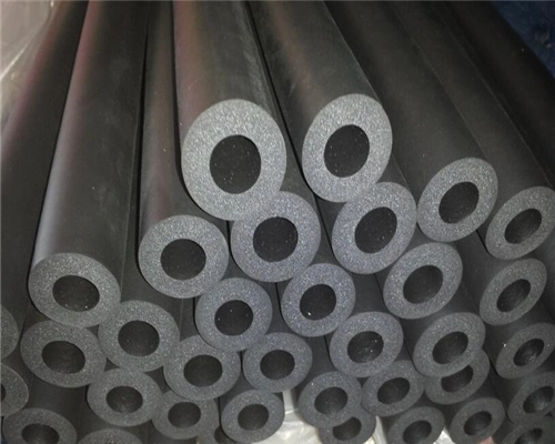 Black Closed Cell NBR Rubber Foam Insulations