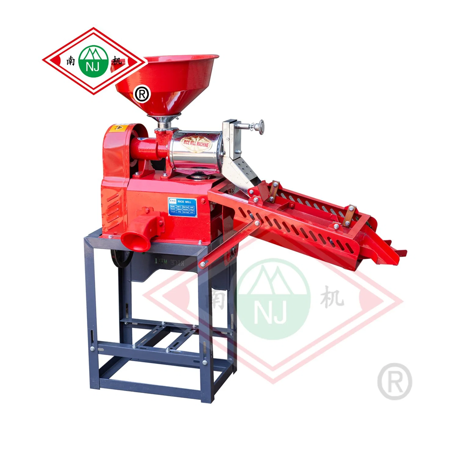 Nanfang 6NF Combine Rice Mill Machine with Separator Vibrating Part Top Vibrator Rice Milling