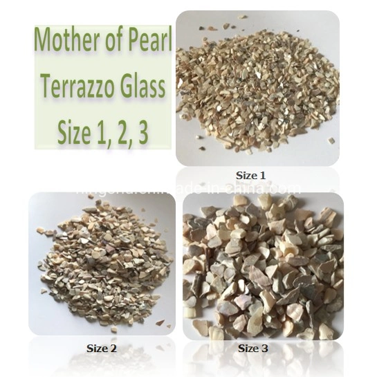 Recycled Crushed Clear Glass Aggregates Super White Glass Chips for Terrazzo