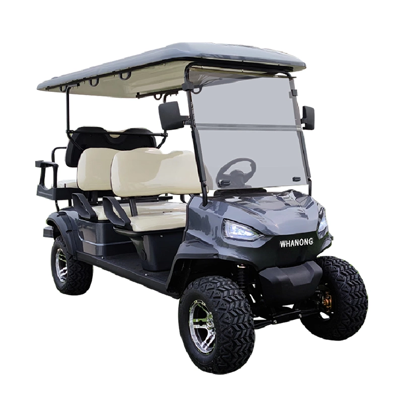 Hot Sale Kds Motor 5kw Wuhuanlong 2930*1350*1950 Jiangsu Electric Vehicle Golf Car with CE