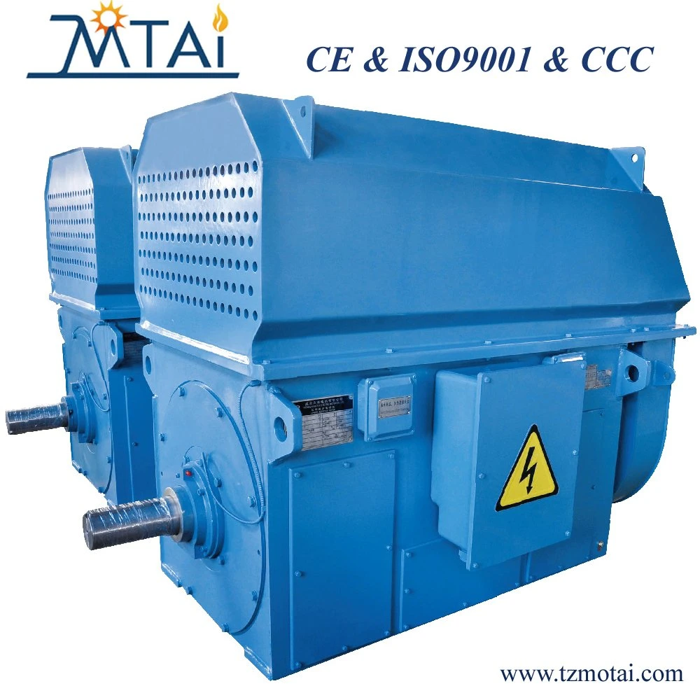 YKK  Series 185 kw 250hp High Voltage Electric Motor Cast Iron Body