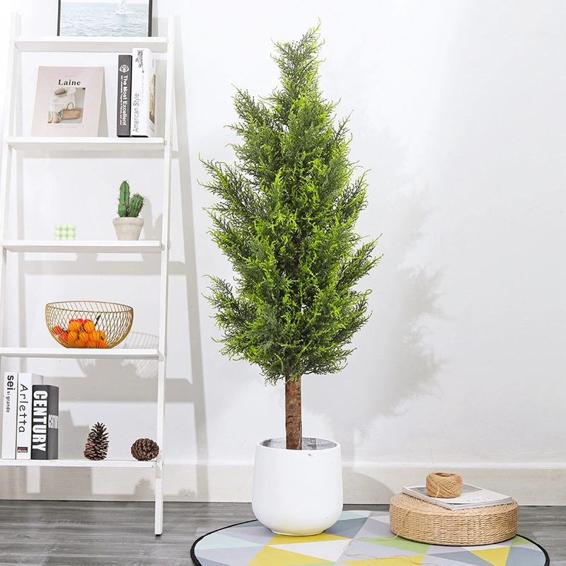 Hot Sale Outdoor Artificial Pine Trees Topiary Bonsai Artificial Plants for Christmas Home Decoration