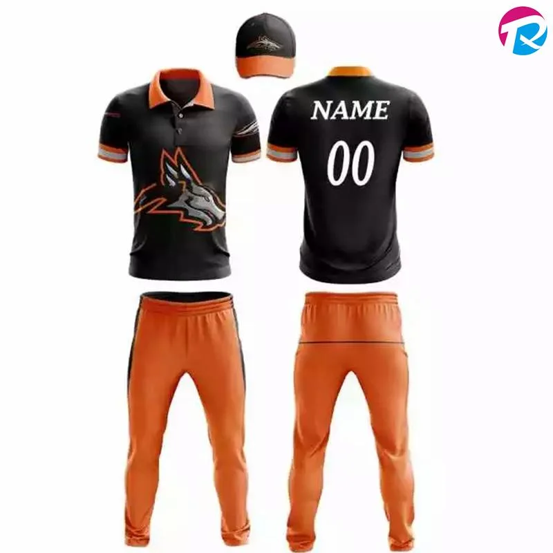 Sublimation Polyester Cricket Shirt Designs Custom Other Sportswear Cricket Jersey Durable