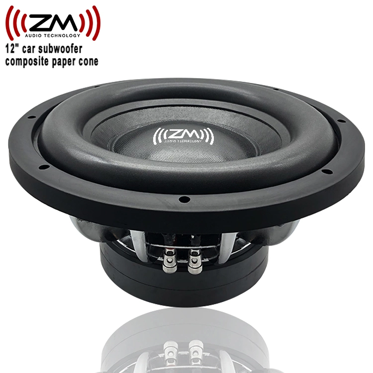 Altifalante SPL subwoofer de 1000 watts potência máxima, buzina eletrónica automática dupla Áudio para automóvel de 4 ohms