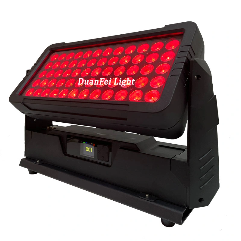 Wasserdichte Wandwascher für den Außenbereich 60X10W RGBW 4in1 LED City Color Wash Light