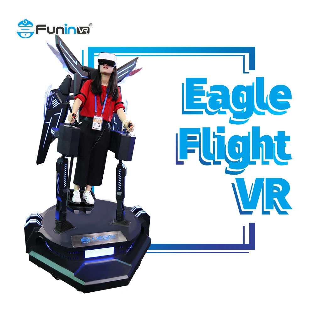 9D VR Eagle Flight VR Themenbereich Vergnügungspark