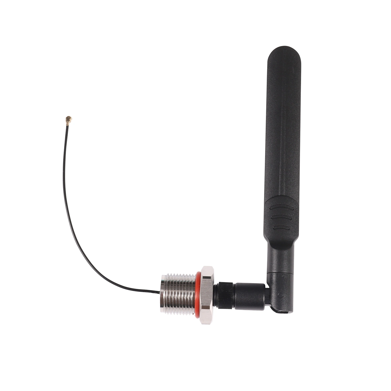 1.13 RF Adaptador de antena de cable coaxial en ángulo recto de conjunto de la UFL hembra a conector SMA hembra Waterproof