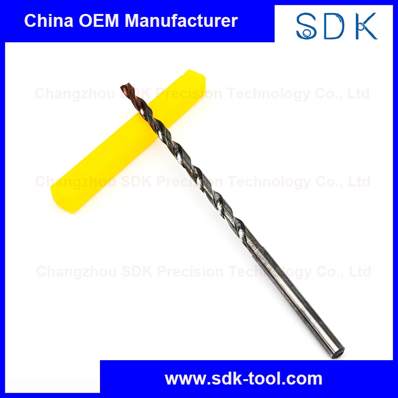 Long Life Solid Carbide Inner Coolant Twist Drill Bit Drilling Tools for Metal