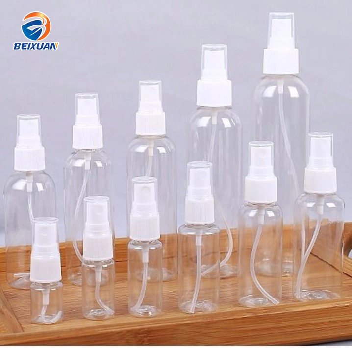 Wholesale 30ml 60ml 250ml Spray Bottle with Dispenser for Alcohol Hand Sanitizer