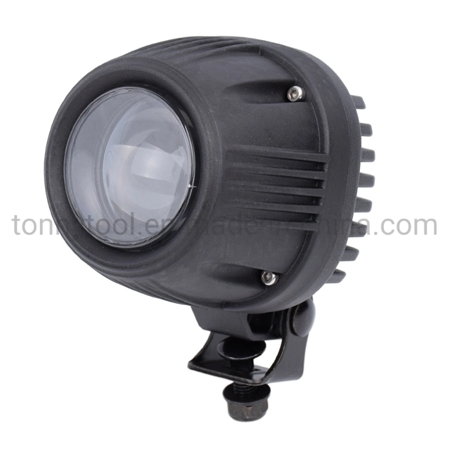 LED flecha concentrada carretilla elevadora Luz de advertencia de seguridad de trabajo azul/roja 10-110V