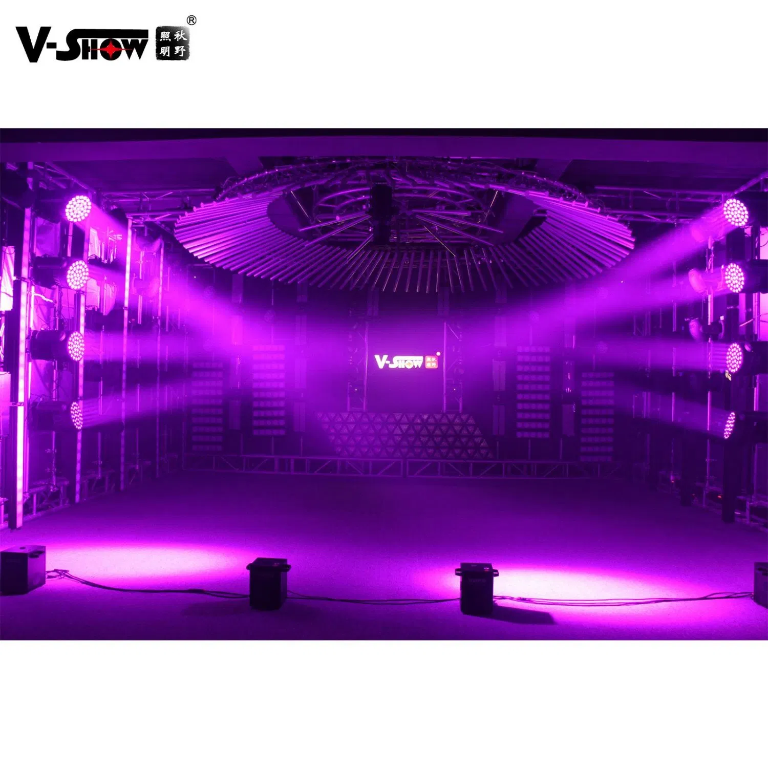 V-Show Beam Wash Zoom 37*15W RGBW 4en1 cabezal móvil para DJ Disco Luz