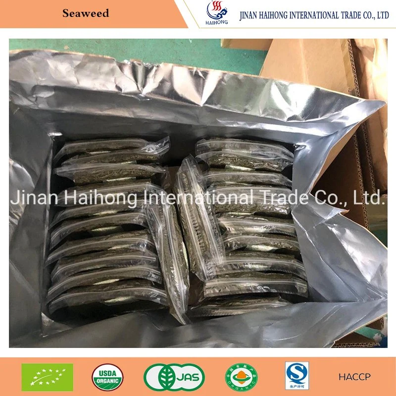 Wholesale/Supplier Price Roasted Yaki Sushi Nori BBQ Flavour Seaweed Spicy Seaweed Seaweed Snacks