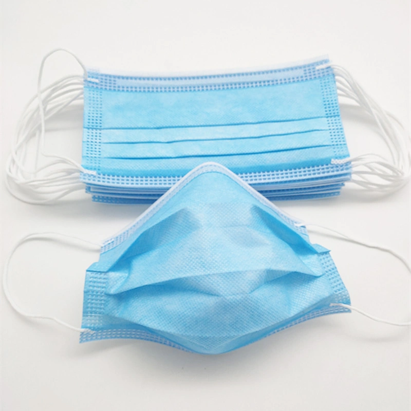 0.22USD/PC Disposable 3 Layers Dustproof Mask Facial Protective Cover Masks Set Anti-Dust