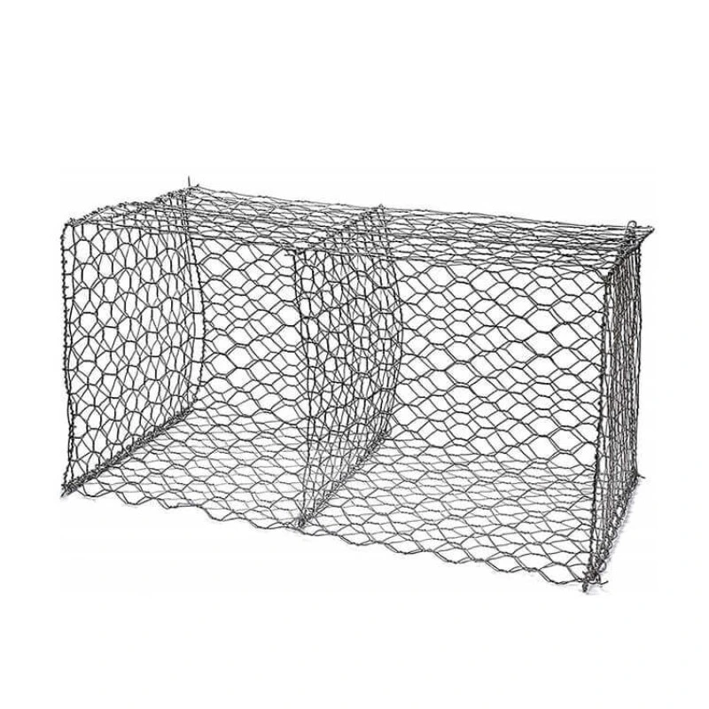 Gabion Cages Metal Wire Mesh Box Hexagonal Net 1X1X1meter Gabion Basket