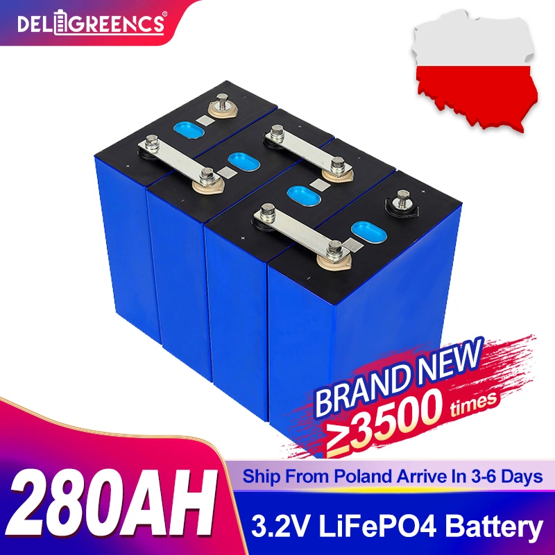 EU Stock! Tax Free! 3.2V 280K Li-ion Lithium Batteries Battery Pack Lf280K for for DIY Solar Energy RV Power Bank EV 280ah