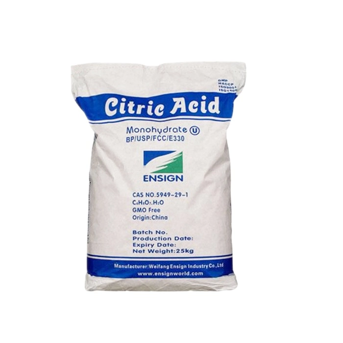 Best Selling China Powder Citric Acid Anhydrous Bp USP Food Grade Lemon Acid Price