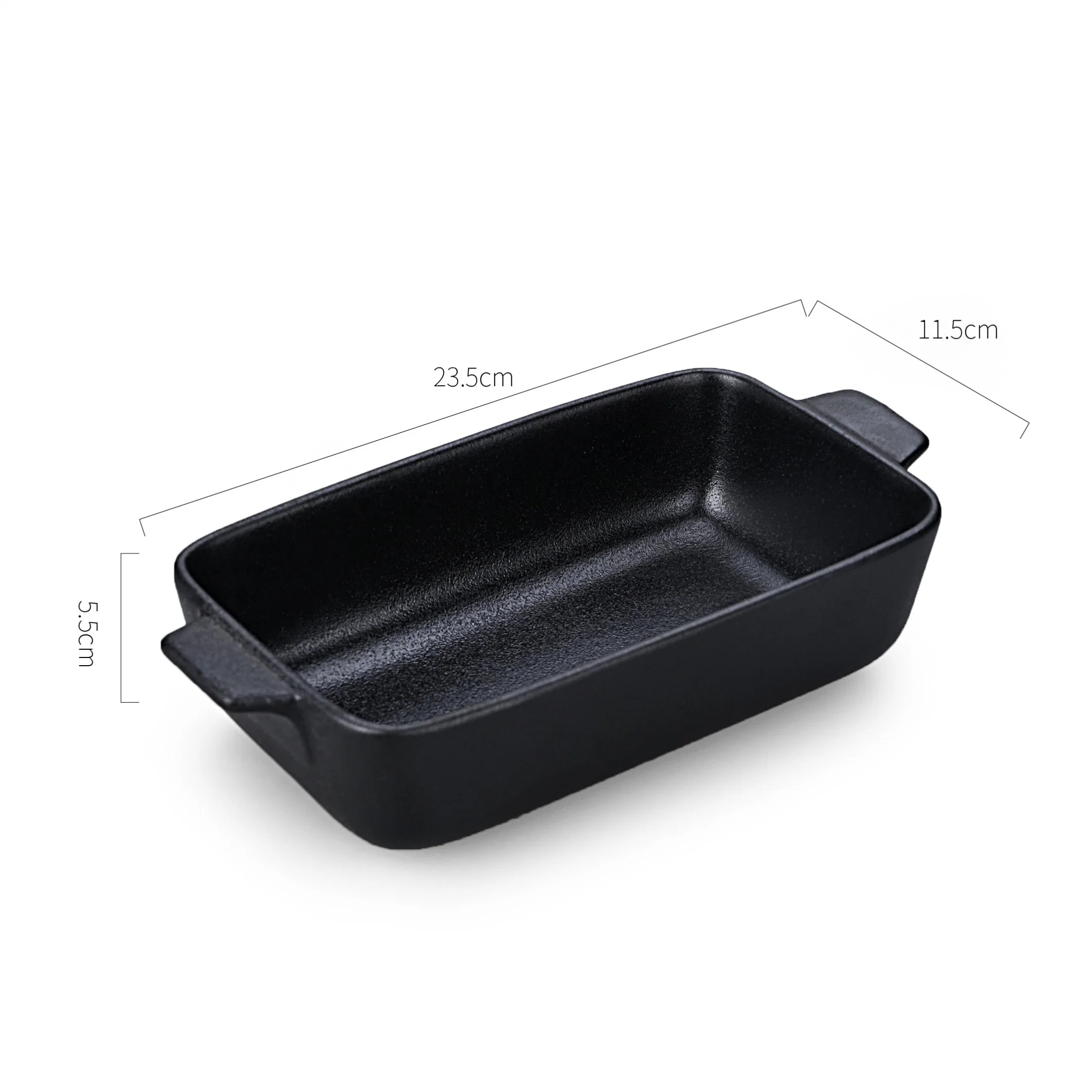 Healthy Rectangular Shaped Bakeware Casserole Dish Ceramic Oven Baking Pan Set