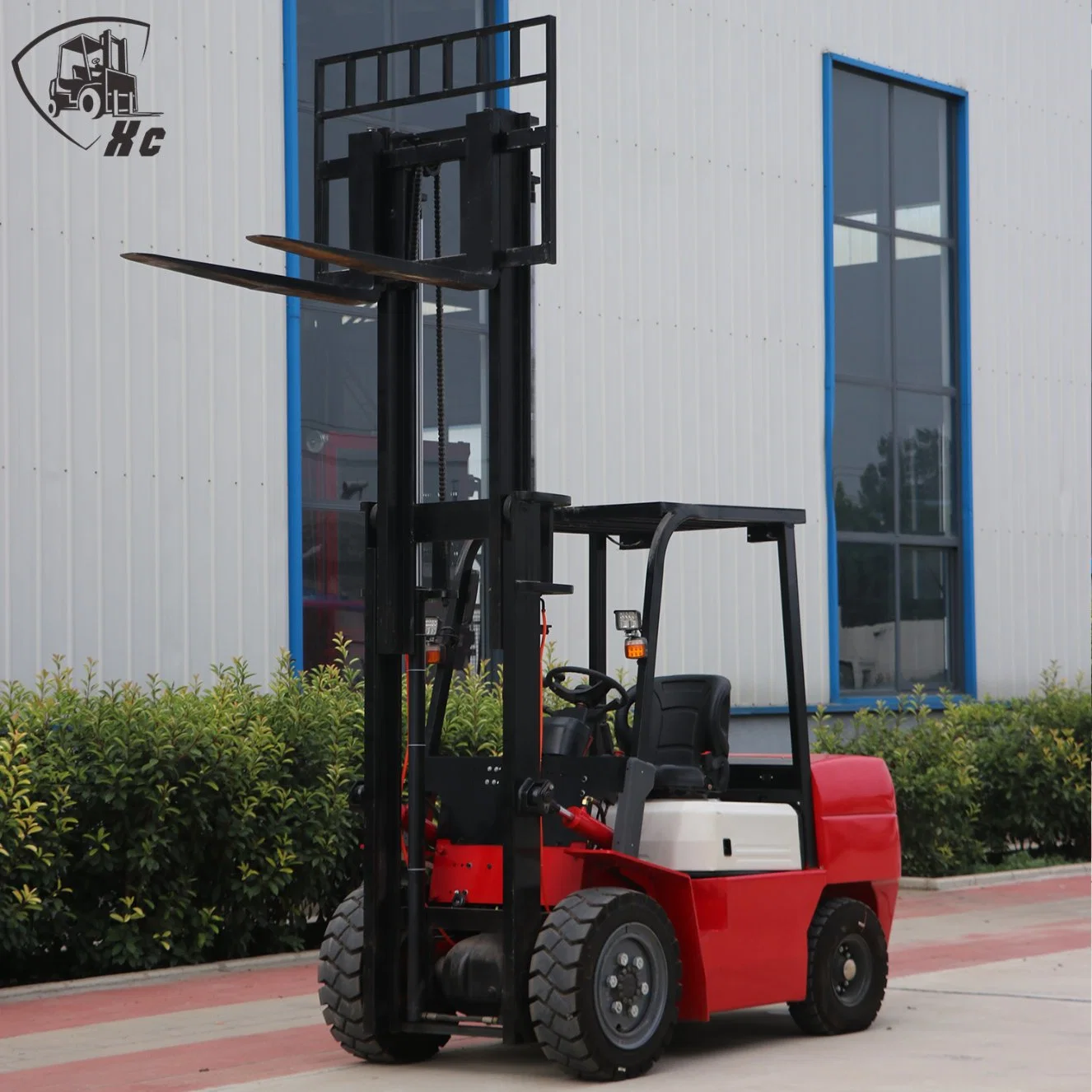 Brand 2.0 Ton 2000kg Electric Lead-Acid Battery Forklift Used for Loading Container