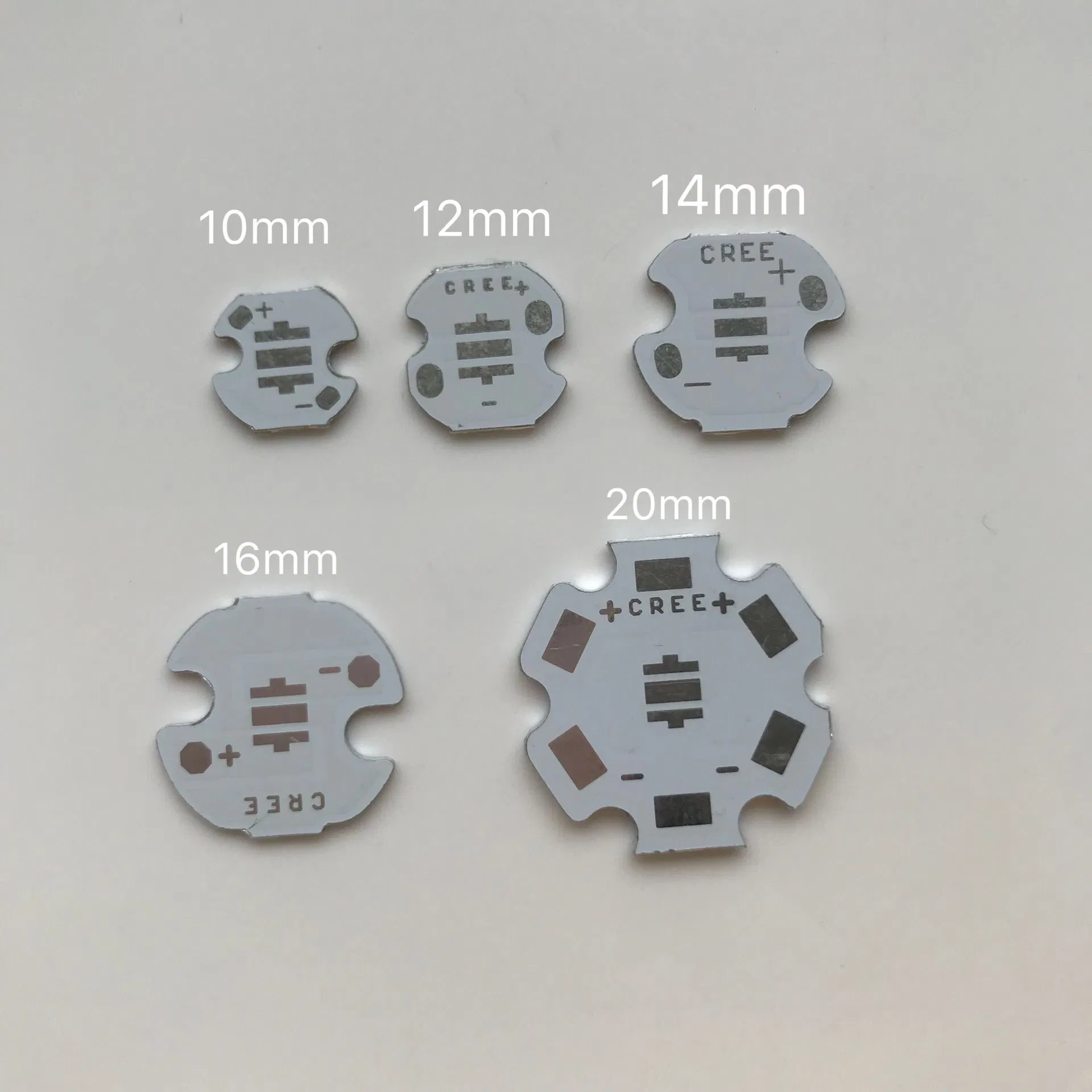 Base de cobre de la base de aluminio 20mm Star PCB con para XP 3535 5050 LED PCB estrellas del circuito de LED SMD LED LED PCB PCB de la Junta estrellas