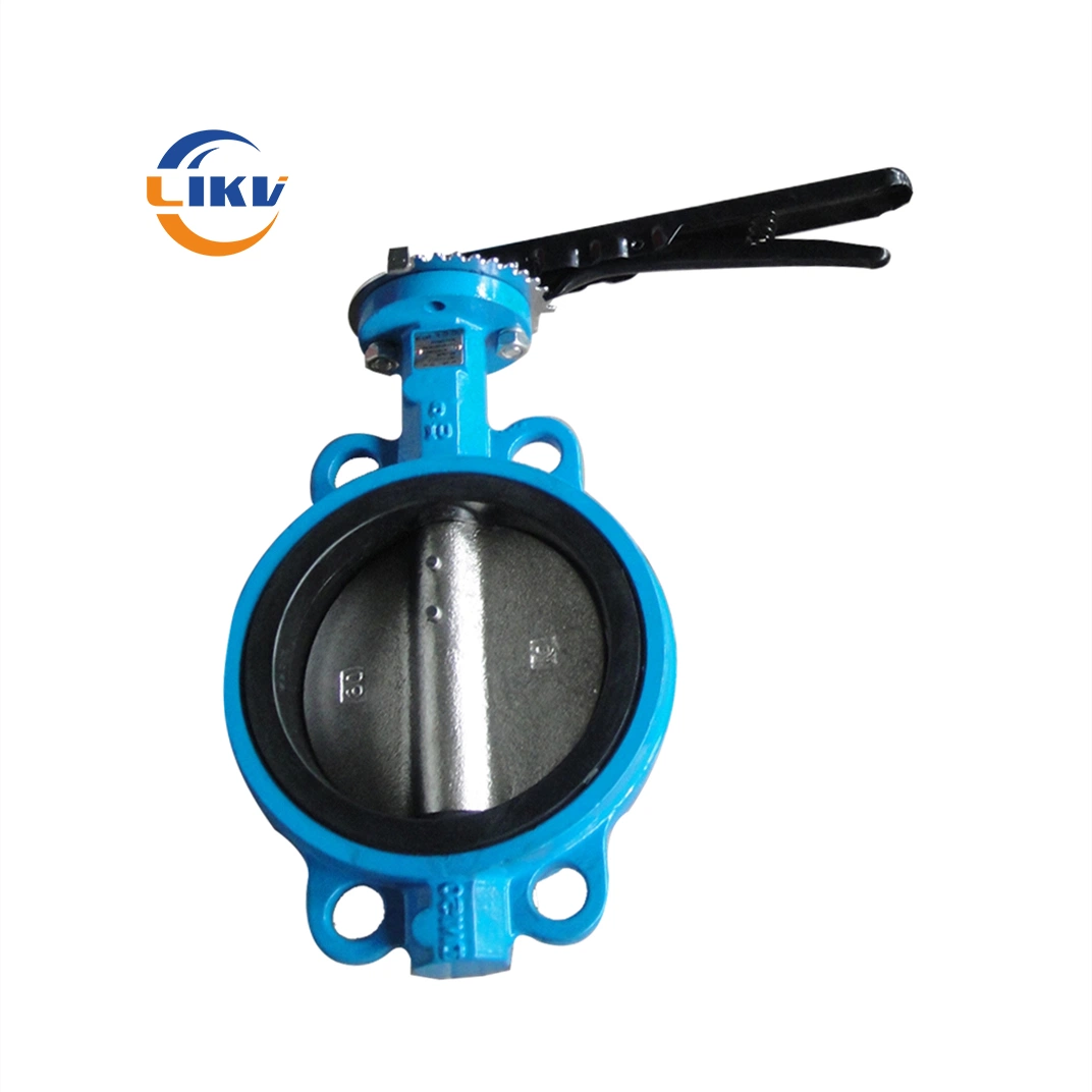 ANSI/ASME EPDM Seated Concentric Ductile Iron Industrial Control Wafer Butterfly Valves