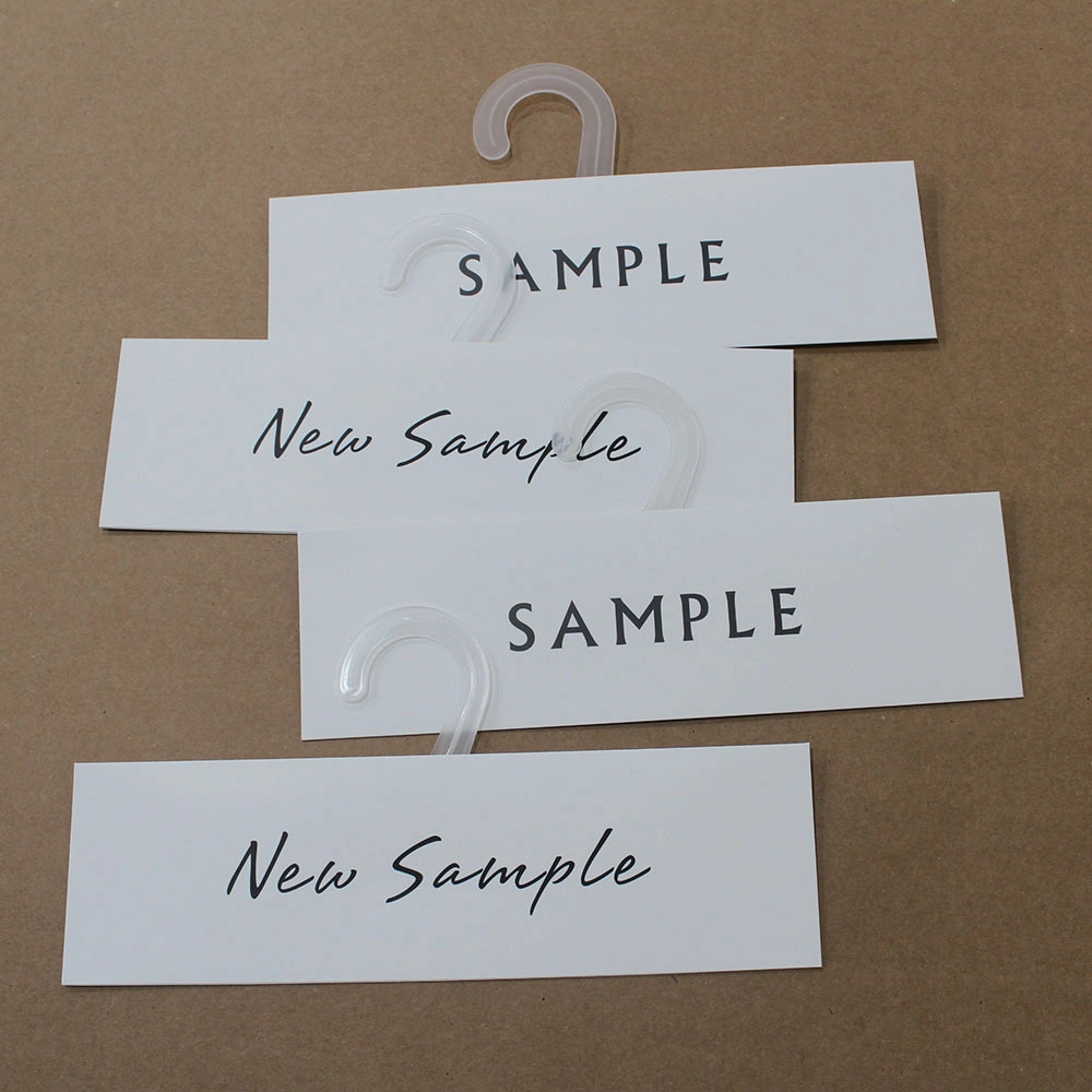 Custom Paper Header Cards Cardboard Header Card with Plastic Hang Hook (wholesale price)