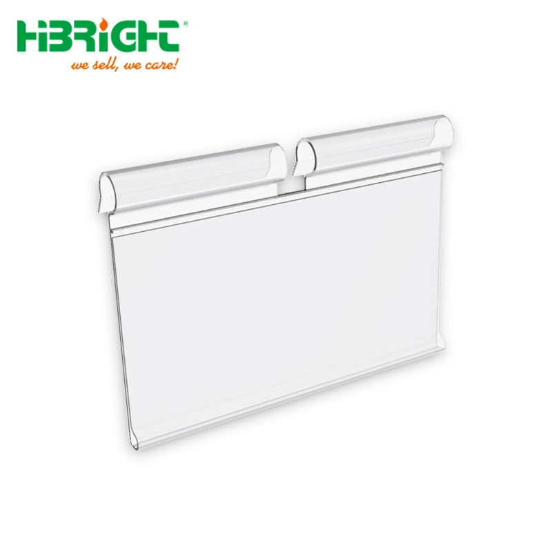 Plastic Price Tag Label Holder for Display Hook