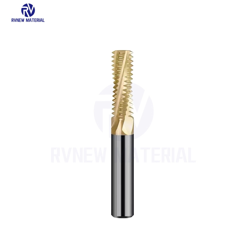 Full Thread End Milling Cutter Tungsten Cobalt Alloy