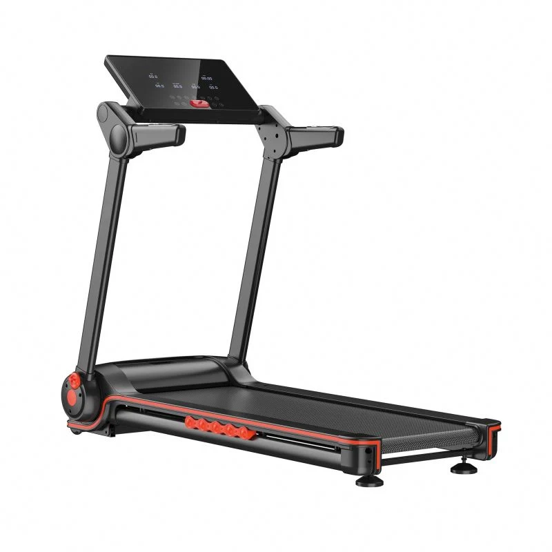 Electric Motorized Treadmill Super Shock-Absorbing Slim Quiet Treadmill with Large Display