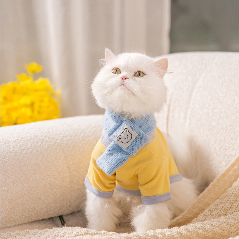 Funny Dog Hoodie Dog Sweater Cute Warm Jacket for Pet Fashion Cold Weather Outfit for Small Medium Puppy Cats Clothes