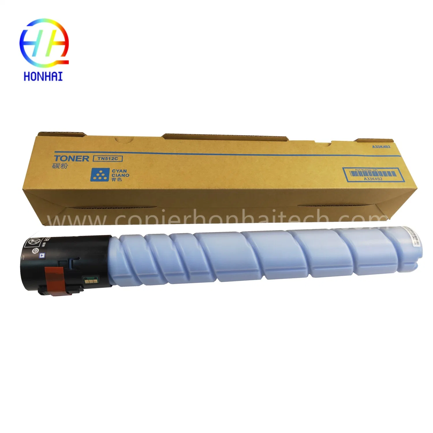 Toner Cartridge for Konica Minolta Bizhub 454e 554e (A33K031 TN-513 TN-512)