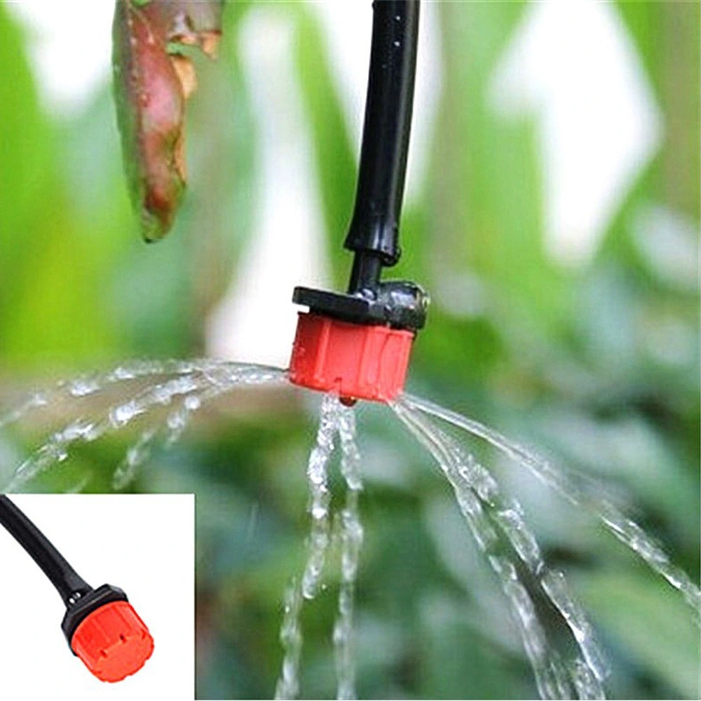 Garden Plant DIY Drip Irrigation System Set Automatic Watering Sprinkler Greenhouse Adjustable Dripper Kit