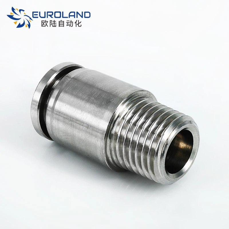 Stainless Steel Male Female Connectors Pneumatic Fitting Adapter Thread Coupler