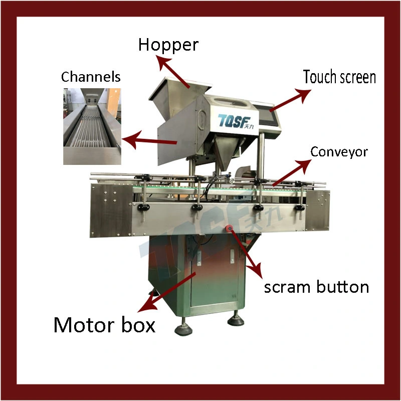 Tj-16 Pharmaceutical Electronic of Pills Counting Machine