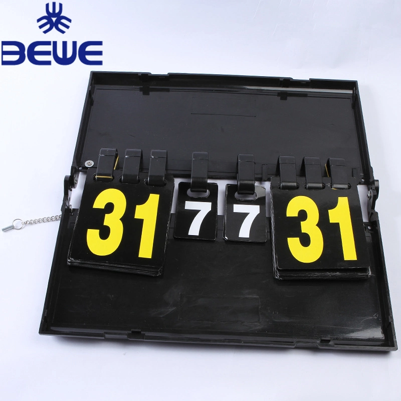 Großhandel/Lieferantspreis Faltbar Fußball Basketball Baseball Sport Kunststoff Scoreboard