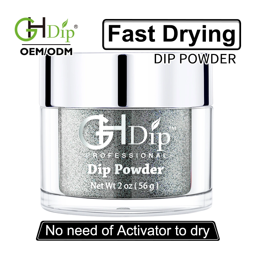 Shiny Glitter DIP Nails Fast Drying Dipping Powder 1000 Colors