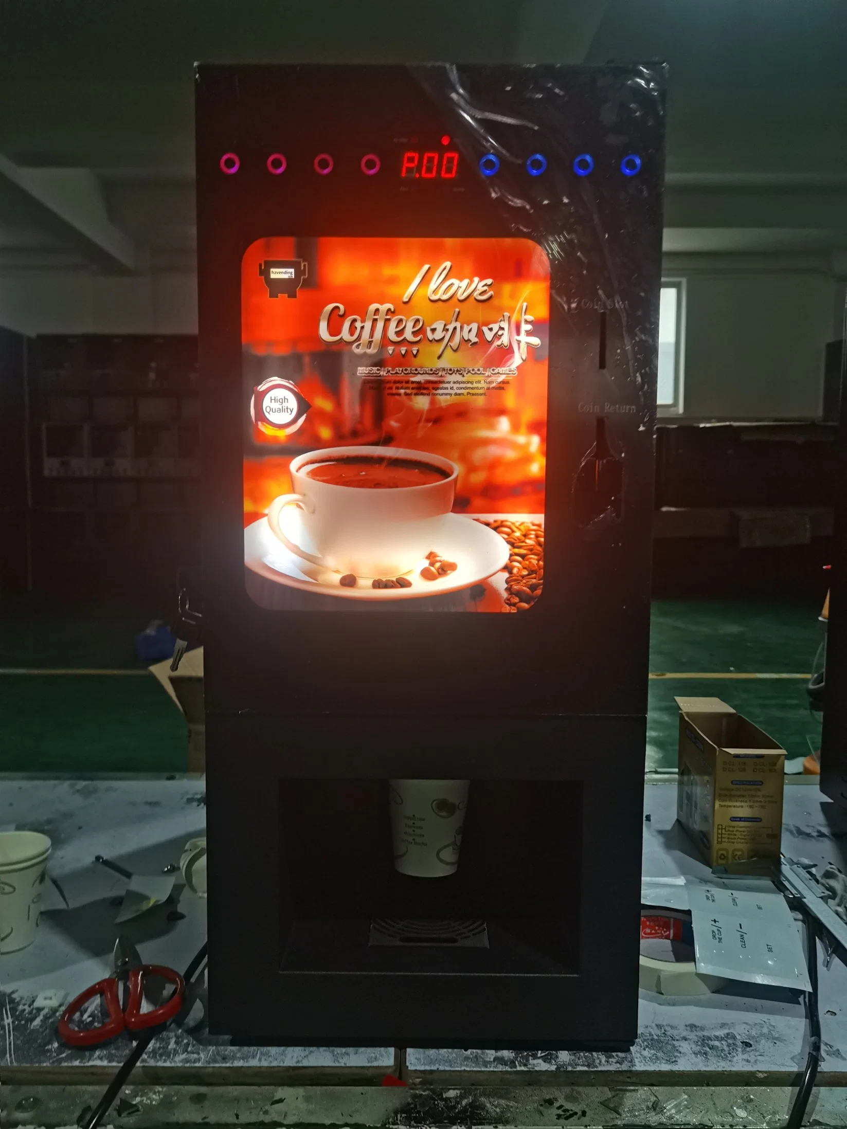 Führender Exporteur von bester Qualität Automatische Tee Kaffee Vending Machine WF1-303V-A