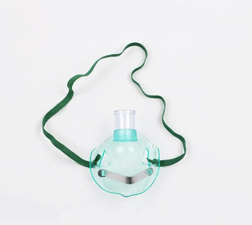 CE ISO Medical Grade PVC Simple Disposable Medical Oxygen Mask