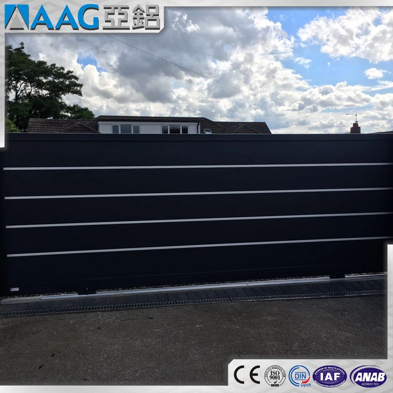 House Aluminium/Steel Automatic Sliding Gate Design