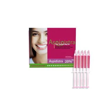 1,2 Ml Multi-Flavor 10% 15% 20% Cp Carbamide Peroxid Antibakteriell Natürliche Zähne Whitening Gel Kits Private Logo