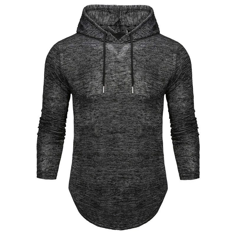 Logotipo personalizado catiónico de 95% 5% Spandex sudaderas con capucha Hombres sudadera con capucha Hoody Sudaderas con Capucha Larga Jersey