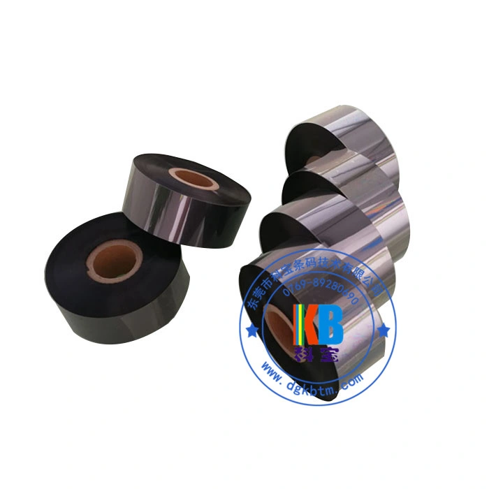 Black Resin Wash Color Ribbon for Taffeta Satin Transfer Printing