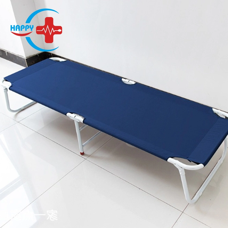 Hc-M027 Folding Canvas Emergency Simple Stretcher Multifunction Accompanying Bed