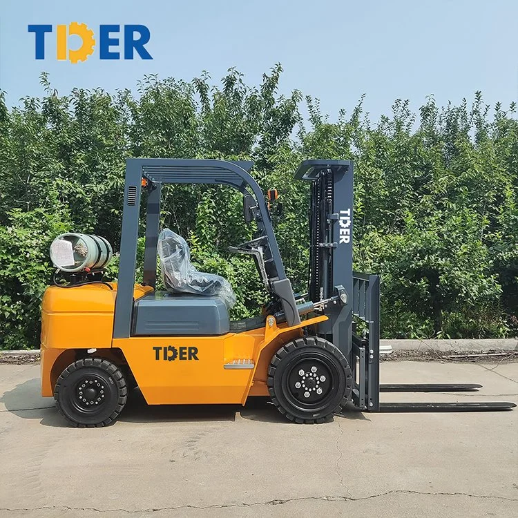 China New Tder Nude LPG Gasoline Gas Propane Forklift with Good Price