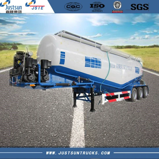 Jupiter Brand 40cbm Tri-Axle Bulk Cement Tank Semi Trailer