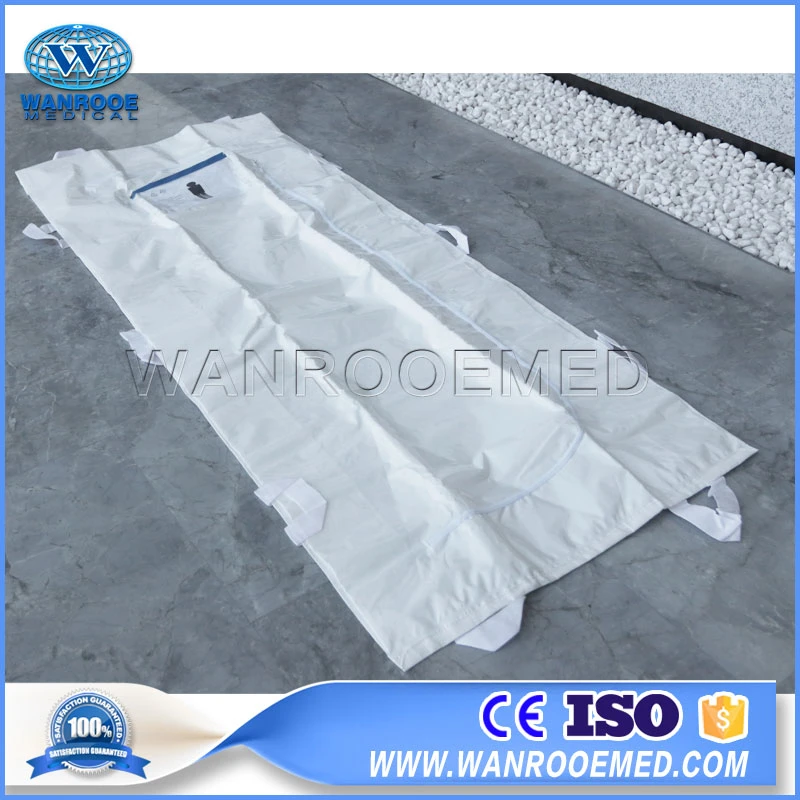 Venta en caliente Ga4011 PVC 3D Envoltura Cadaver 0,25mm espesor Corpse Bolsa con impermeable