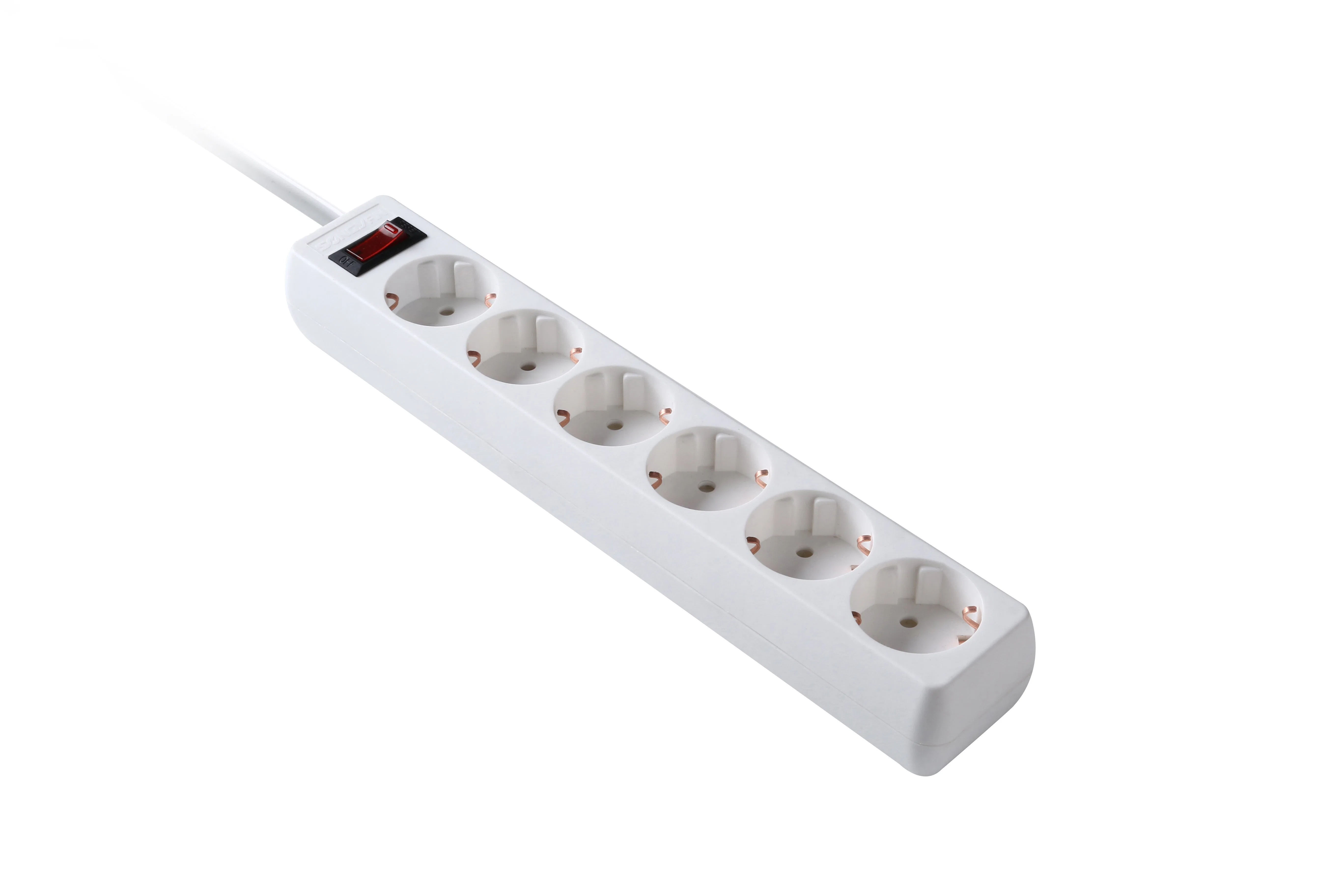 Multiple Extended Socket Smart Switch Surge Protector Power Strip (REXF6W)