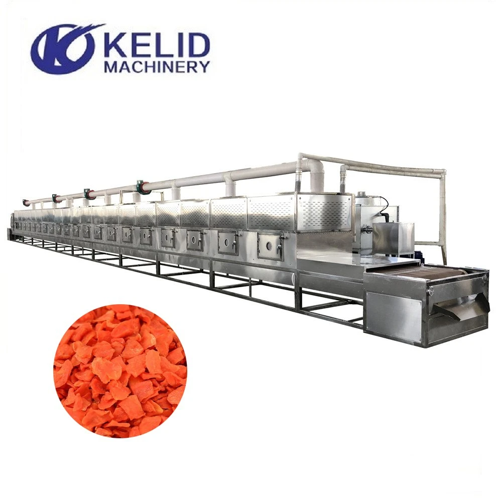 Dried Vegetables Spring Onion Powder Microwave Sterilization Equipment